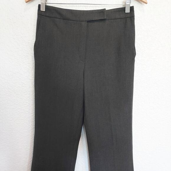 AKRIS Punto Gray Wool Trouser Pants Size 4 - Picture 3 of 13